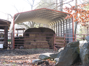 Hay Storage Shelters