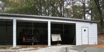 Metal Garage - Four Car 4