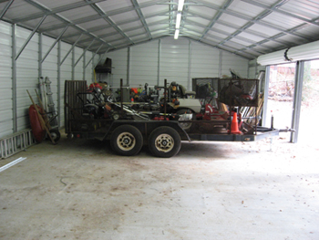 Metal Garage - Four Car 4