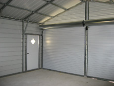 Metal Garage - Two Car 2