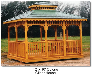 12 x 16 Glider House With Green Roof