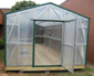 front of 12x30 greenhouse
