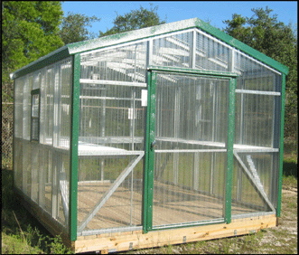 POLYCARBONATE EXTERIOR GREENHOUSE - extra