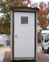 4x6 guardhouse showing door
