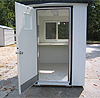 6x8 guardhouse front door open