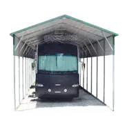 front view rv shelter