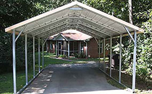 Box Eave Style Carport Sample