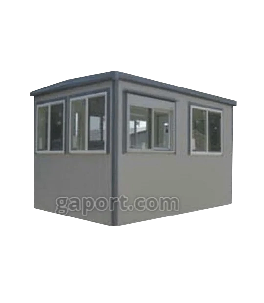 Here is a photo of a 8x12 portable scale house or check booth.