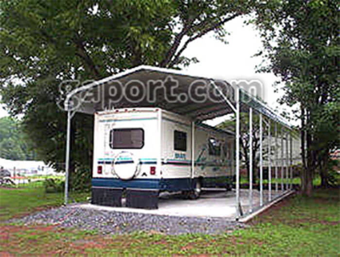 Metal RV Ports Sample