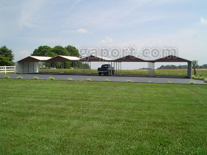 Carports Connected Side By Side