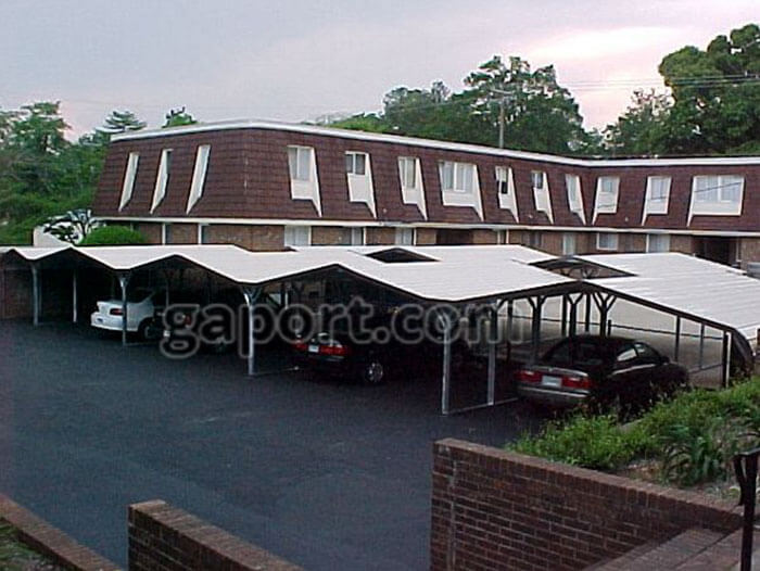 Carports Connected Side By Side