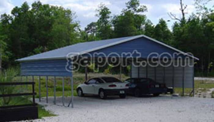 Steel Carports - Sample C