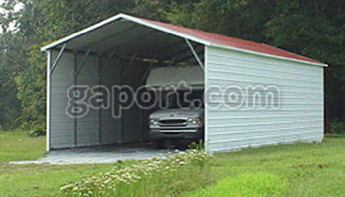 Steel Carports - Sample D