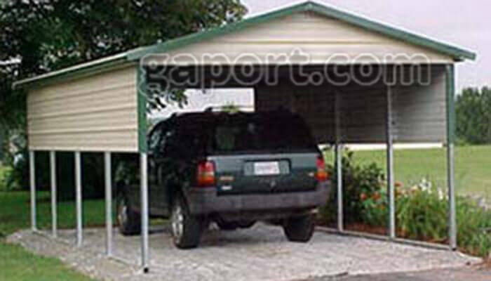 Steel Carports - Sample E