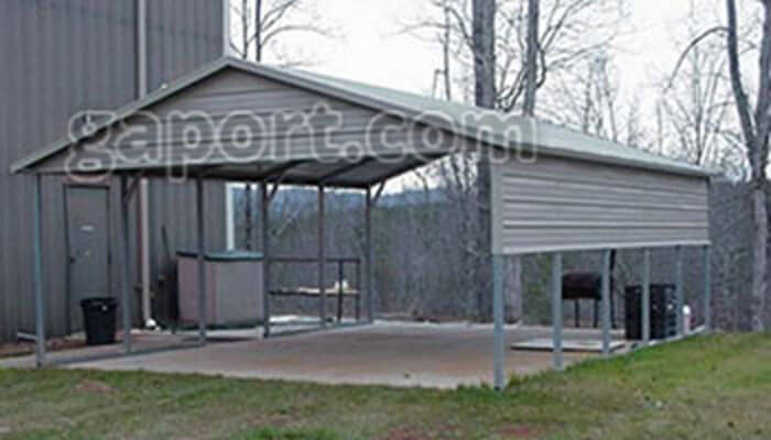 Steel Carports - Sample G