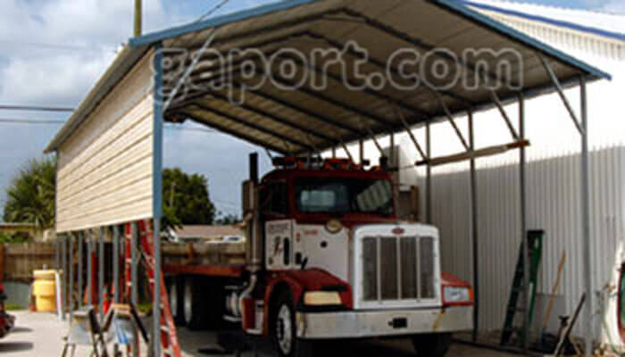 Steel Carports - Sample I