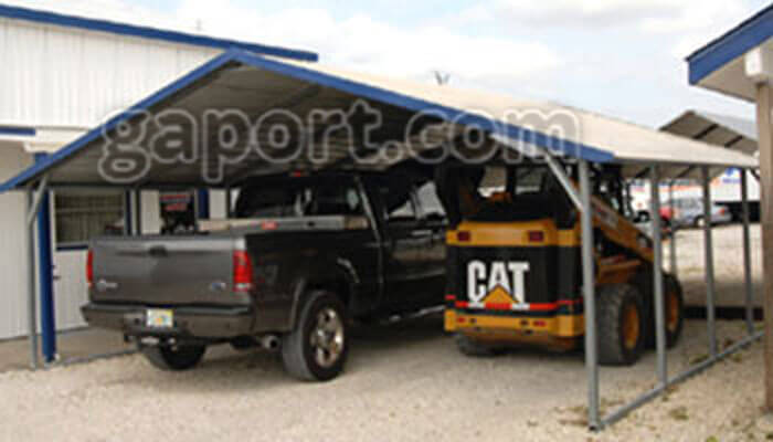 Steel Carports - Sample K