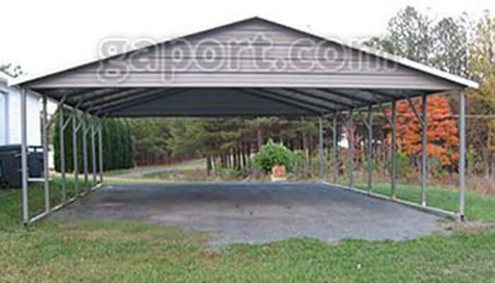 Steel Carports - Sample L