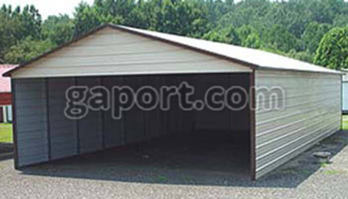 Steel Carports - Sample M