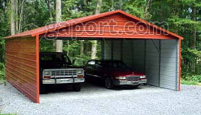 Steel Carports - Sample N