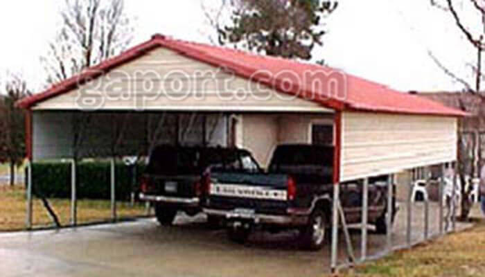 Steel Carports - Sample O