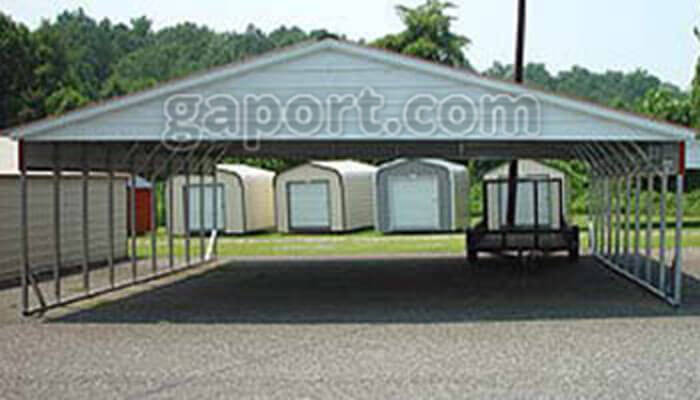 Steel Carports - Sample Q