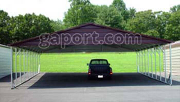 Steel Carports - Sample W