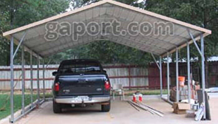 Steel Carports - Sample DD