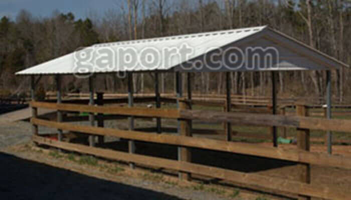 Steel Carports - Sample EE